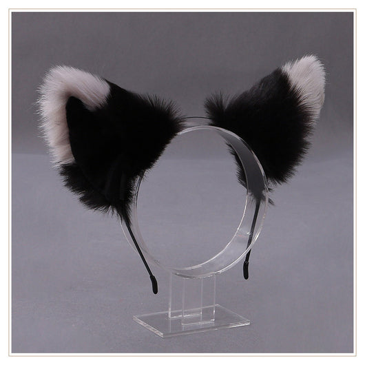 Orejas de Zorro Lolita de Peluche Hecho a Mano Estilo Japonés - Image 6