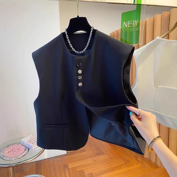 Vestido Vendaje Ajustable de Corte Holgado