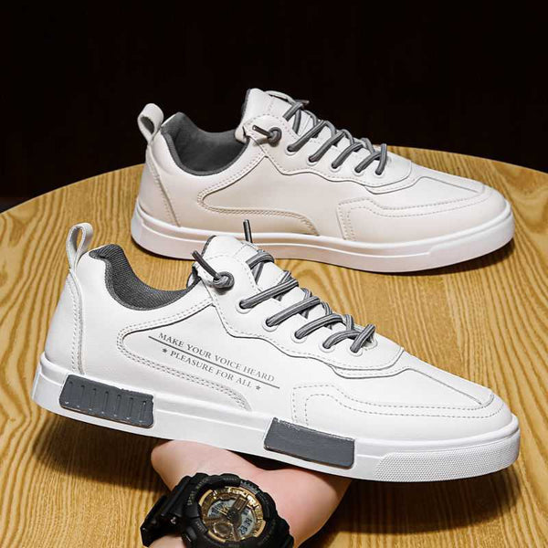 Tenis Deportivos Casuales para Hombre Blancos Transpirables Versátiles