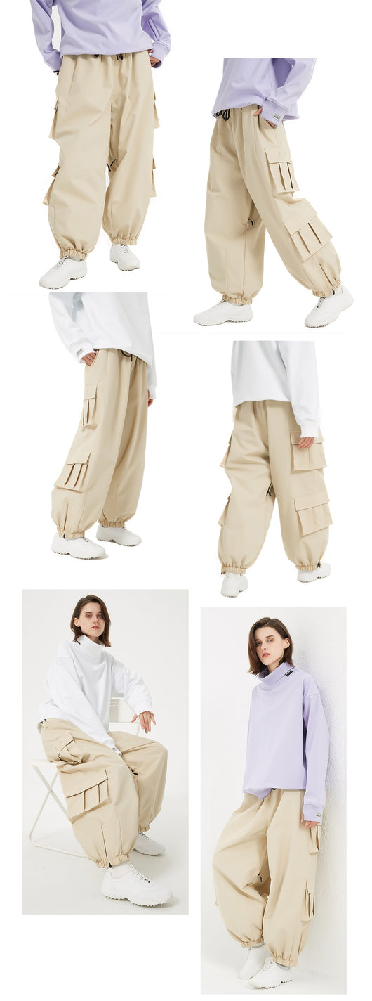 Pantalones de Esquí Cintura Suelta para Invierno - Image 27