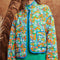 Abrigo de Algodón Estampado para Mujer - Otoño e Invierno