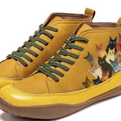 Zapatos Planos Talla Grande con Cordones - Diseño Versátil y Cómodo - Image 3