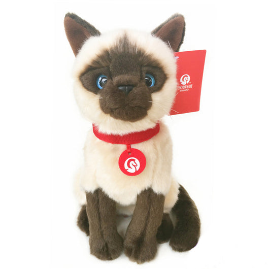 Peluche Gato Siamés Realista - Juguete de Simulación - Image 9