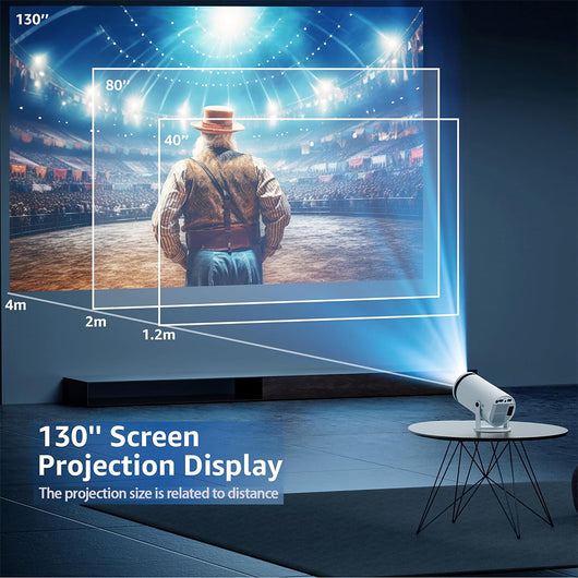 Proyector Portátil 4K Mini con Bluetooth para Cine en Casa - Image 6