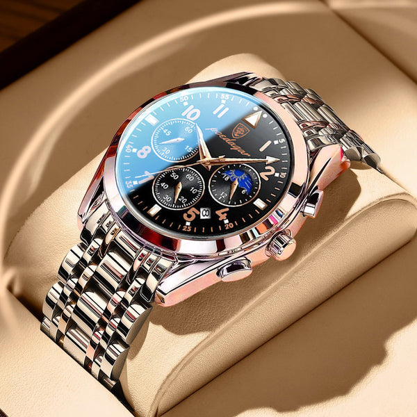 Reloj de Cuarzo para Hombre Estilo Coreano Moderno