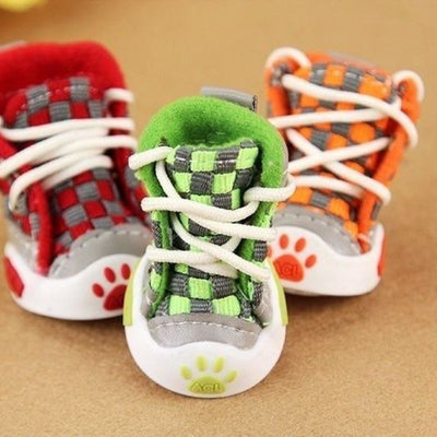 Botas Antideslizantes para Perros Pequeños con Aislamiento Térmico