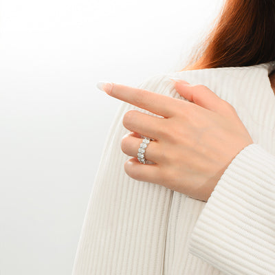Anillo de Plata Esterlina para Mujer - Elegancia Atemporal