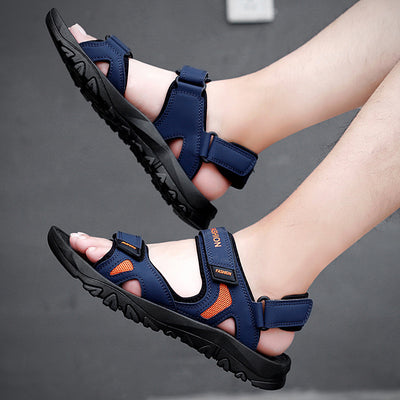 Sandalias Velcro para Hombre Transpirables Verano Playa - Image 5