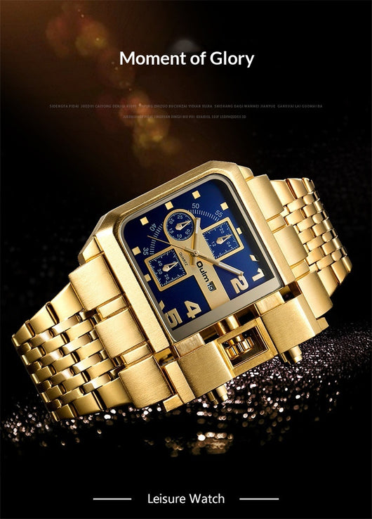 Reloj de Hombre Acero Inoxidable con Calendario y Movimiento de Cuarzo - Image 13