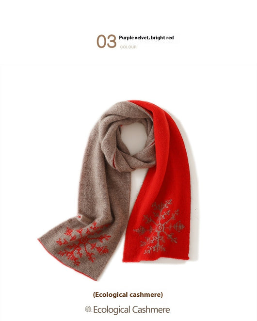 Bufanda Térmica de Cachemira Jacquard para Otoño e Invierno - Image 25
