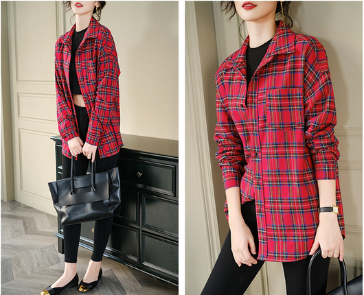 Blusa de Algodón para Mujer Manga Larga Colección Otoño - Image 13
