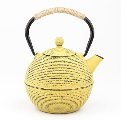 Tetera de Hierro Roja y Amarilla 680ml - Juego de Té Profesional para Restaurantes - Image 8