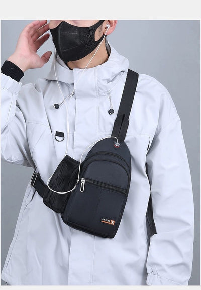 Bolsa Mensajera Ejecutiva de Gran Capacidad - Mochila Pecho Profesional - Image 26