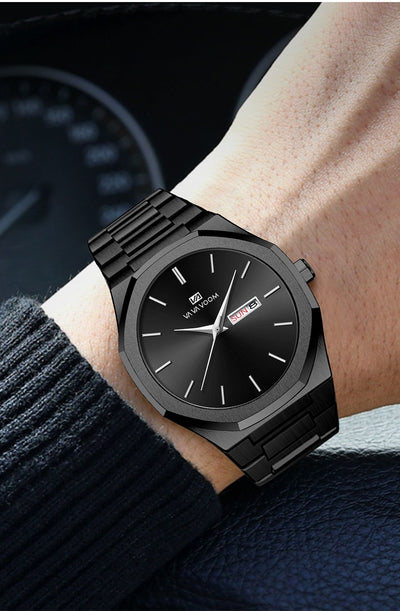 Reloj Casual Ejecutivo con Cadena de Acero - Image 11