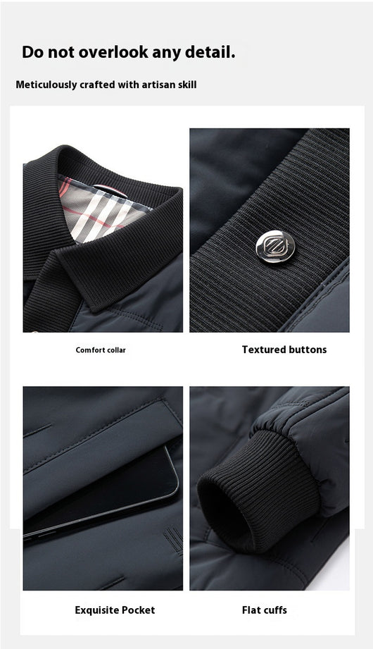 Chaqueta Acolchada con Solapa y Bajo Redondeado - Image 12