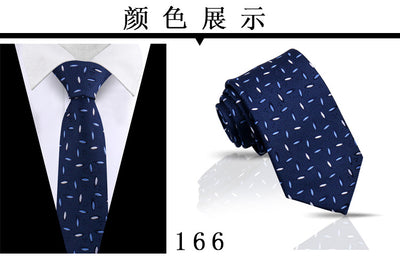 Corbata Casual Ejecutiva de Poliéster Jacquard para Hombre - Image 49