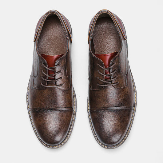 Zapatos de Cuero Retro para Hombre Talla Grande - Estilo Verano - Image 6