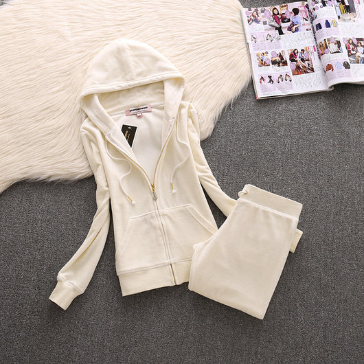 Traje Casual de Terciopelo Talla Grande - Conjunto de Dos Piezas Elegante - Image 17