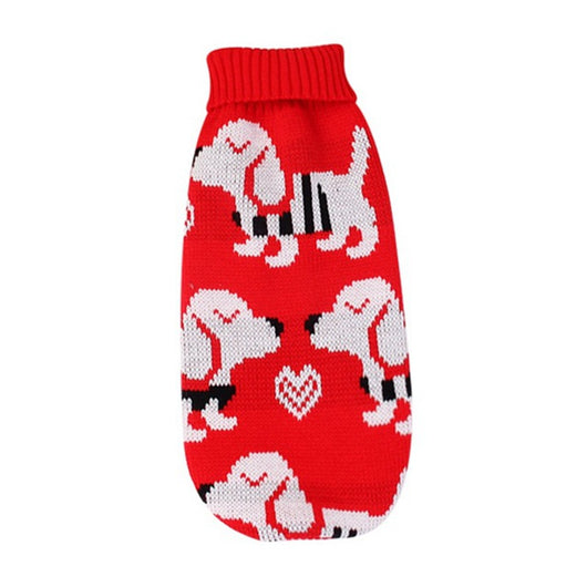 Suéter Tejido Cuello Alto Navideño para Perros - Image 16