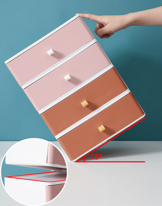 Organizador de Cosméticos con Cajones - Caja de Almacenamiento Plástica - Image 13