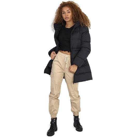 Abrigo Largo Acolchado con Capucha para Mujer - Calidez Total en Invierno - Image 6