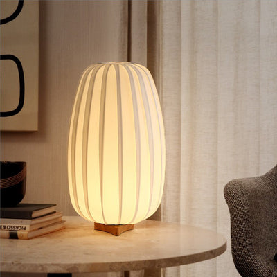 Lámpara de Mesa de Madera Estilo Japonés - Luz Cálida para Dormitorio y Estudio - Image 6