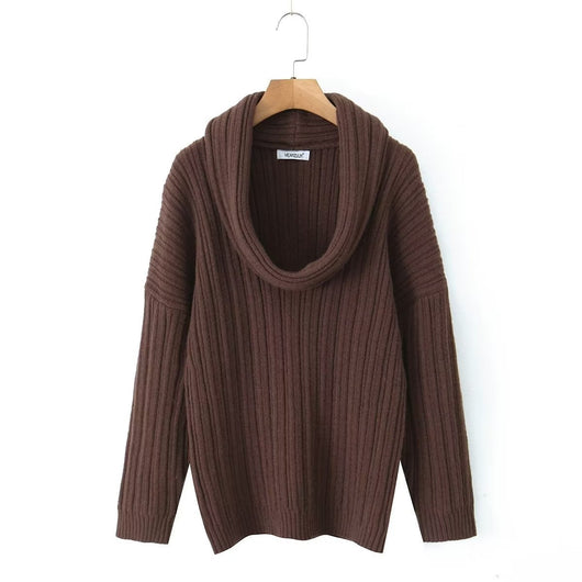 Sudadera Suelta Cuello Caído Manga Larga Casual - Image 26
