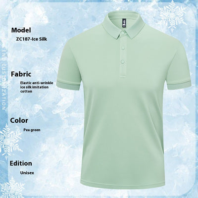 Overol Tipo Polo Ice Silk para Verano - Image 5
