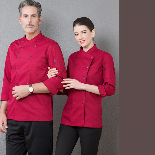 Uniforme de Chef para Mujer - Conjunto Otoño Invierno Profesional - Image 14