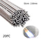 Silver 33cm 20pcs 2.0mm