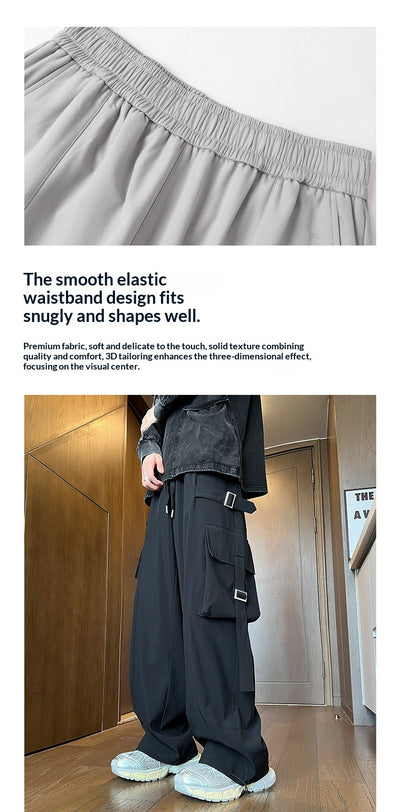 Pantalones Rectos Anchos para Hombre - Image 25