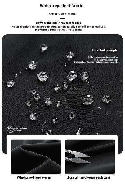 Chaqueta Impermeable Térmica de Algodón Grueso para Actividades al Aire Libre - Image 14