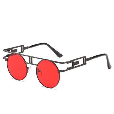 Gafas Retro Marco Metálico Redondo Tinta - Image 15