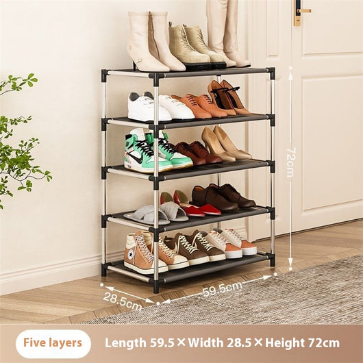 Organizador de Zapatos Multicapa en Metal - Montaje Simple y Económico - Image 9