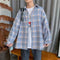 Camisa Suelta Casual de Corte Holgado
