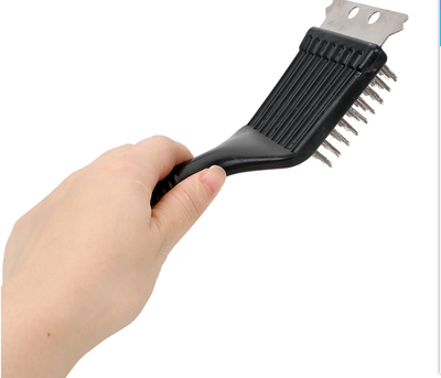 Cepillo de Acero para Limpiar Parrillas y Asadores - Image 9
