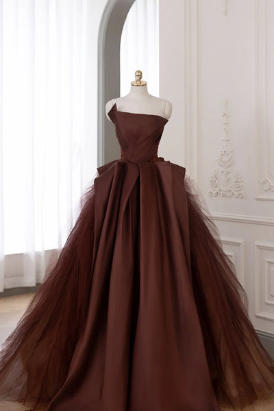 Vestido de Noche Elegante con Sostén Integrado y Falda Voluminosa - Image 7