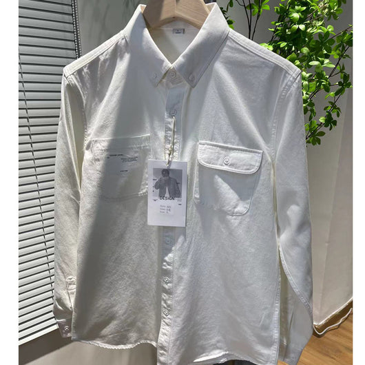 Camisa Casual Japonesa para Hombre - Diseño Minimalista - Image 14