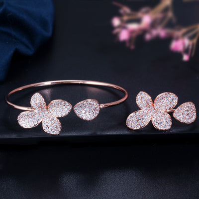 Pulsera y Anillo Ajustable de Dos Piezas - Diseño Versátil - Image 4