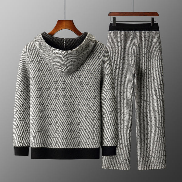 Cardigan Hoodie Casual para Hombre - Conjunto Versátil