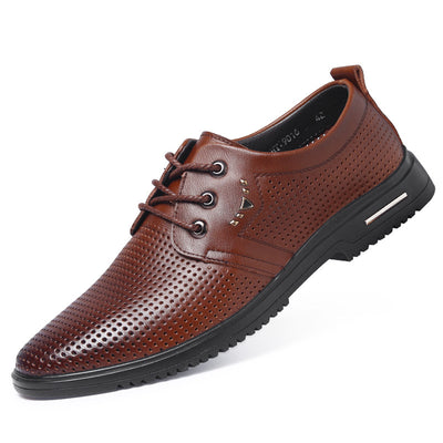 Zapatos Casuales de Cuero para Hombre - Negocios y Uso Diario Resistentes - Image 12