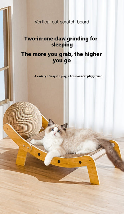 Sofá Rascador para Gatos con Tablero de Juego - Image 8