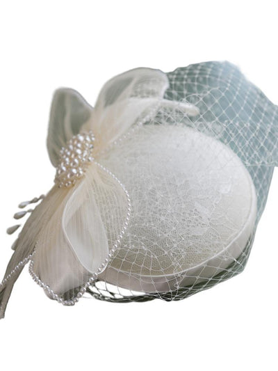 Gorra Vintage de Malla Blanca Perla - Image 6