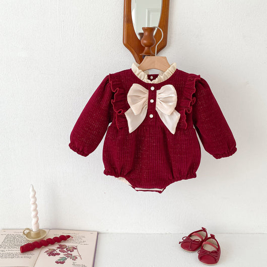 Pijama Enterizo para Bebé Niña con Forro Polar Suave