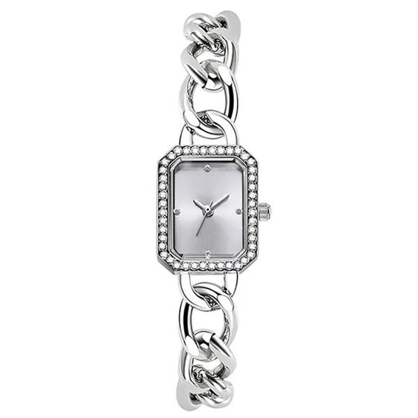 Reloj de Mujer Rectangular de Lujo Estilo Clásico con Movimiento de Cuarzo - Image 6