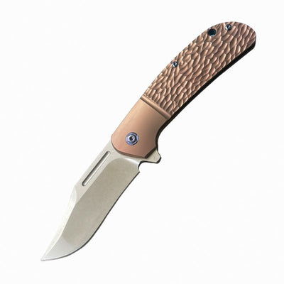 Cuchillo Plegable de Acero Reforzado con Titanio Alta Dureza - Image 6