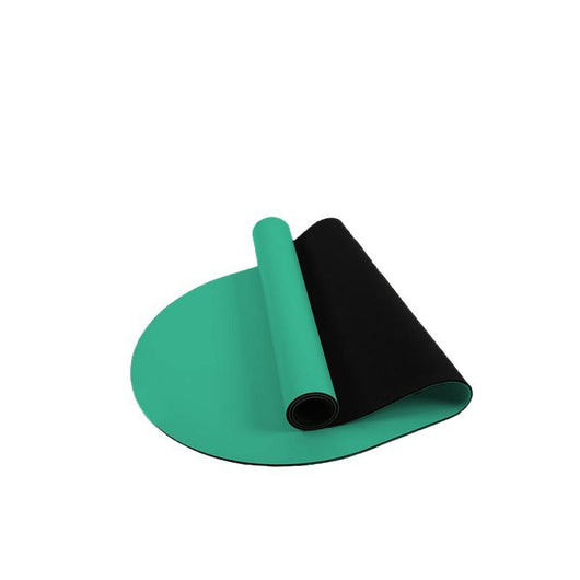 Tapete de Yoga Semicircular de Goma PU en Color Sólido para Casa - Image 4