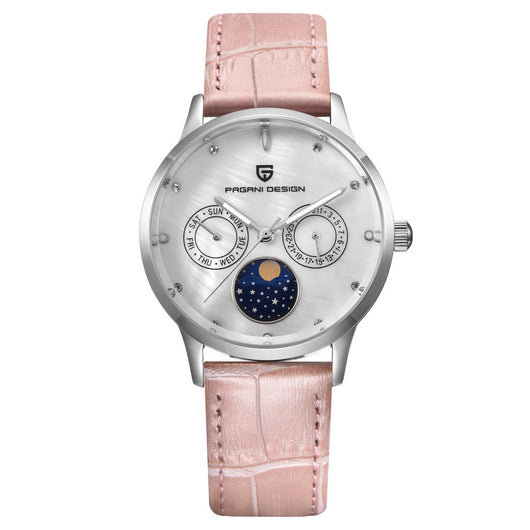 Reloj de Cuarzo para Mujer con Banda Rosa - Image 6