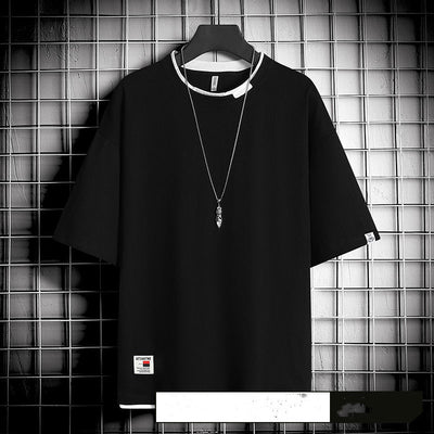 Camiseta Suelta Estilo Hong Kong para Hombre - Image 22
