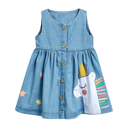 Faldas y Vestidos para Niñas - Colecciones de Denim y Casual